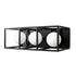 Varaluz Plaza 3 Light Bath Carbo Havana Gold in Carbon/Havana Gold Finish Model: 325B03CBHG