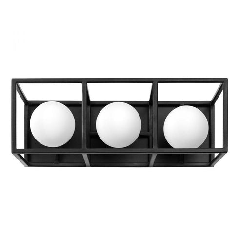 Varaluz Plaza 3 Light Bath Carbo Havana Gold in Carbon/Havana Gold Finish Model: 325B03CBHG