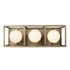 Varaluz Plaza 3 Light Bath Havana Gol Carbon in Havana Gold/Carbon Finish Model: 325B03HGCB