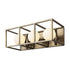 Varaluz Plaza 3 Light Bath Havana Gol Carbon in Havana Gold/Carbon Finish Model: 325B03HGCB