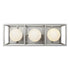 Varaluz Plaza 3 Light Bath Silverad Carbon in Silverado/Carbon Finish Model: 325B03SOCB