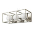Varaluz Plaza 3 Light Bath Silverad Carbon in Silverado/Carbon Finish Model: 325B03SOCB