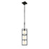 Varaluz Plaza 3 Light Foyer Carbo Havana Gold in Carbon/Havana Gold Finish Model: 325F03CBHG
