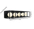 Varaluz Plaza 5 Light Bath Carbo Havana Gold in Carbon/Havana Gold Finish Model: 325B05CBHG