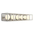 Varaluz Plaza 6 Light Bath Silverad Carbon in Silverado/Carbon Finish Model: 325B06SOCB