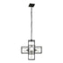 Varaluz Plaza 6 Light Pendant Carbo Havana Gold in Carbon/Havana Gold Finish Model: 325P06CBHG