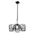Varaluz Plaza 8 Light Pendant Carbo Havana Gold in Carbon/Havana Gold Finish Model: 325C08CBHG