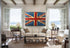 Varaluz Retrograde UK Flag Wall Art Model: 4DWA0104
