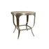 Varaluz Saint Regis Center Table in Moon Haze Silver Leaf Model: 524TN30A
