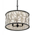 Varaluz Scribble 3 Light Convertible Pendan Semi Model: 381P03MBAR