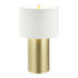 Varaluz Secret Agent 1 Light Table Lamp Painted Gol Model: 368T01GOW