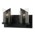 Varaluz So Inclined 2 Light Bath Black Model: 246B02BL