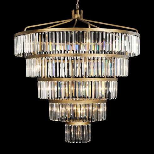 Varaluz Social Club 25 Light 5 Tier Havana Gold Model: 297P25HG