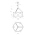 Varaluz Stopwatch 3 Light Pendant Matte Blac Model: 388P03MBFG