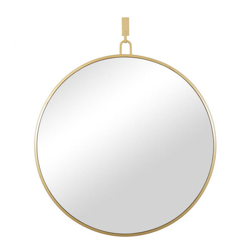 Varaluz Stopwatch 40 In Round Mirror Gold Model: 407A03GO