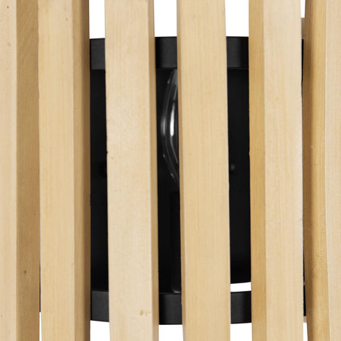 Varaluz Suratto 1 Light Sconce Matte Blac Honey Model: 387W01MBH