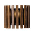 Varaluz Suratto 1 Light Sconce Matte Blac Medium Model: 387W01MBW