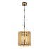 Varaluz Suratto 2 Light Pendant Matte Blac Honey Model: 387P02MBH