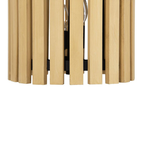 Varaluz Suratto 2 Light Pendant Matte Blac Honey Model: 387P02MBH