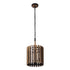 Varaluz Suratto 2 Light Pendant Matte Blac Medium Model: 387P02MBW