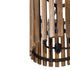 Varaluz Suratto 2 Light Pendant Matte Blac Medium Model: 387P02MBW