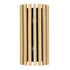 Varaluz Suratto 2 Light Sconce Matte Blac Honey Model: 387W02MBH