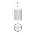 Varaluz Suratto 6 Light Foyer Matte Blac Honey Model: 387F06MBH