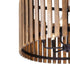 Varaluz Suratto 6 Light Pendant Matte Blac Medium Model: 387P06MBW