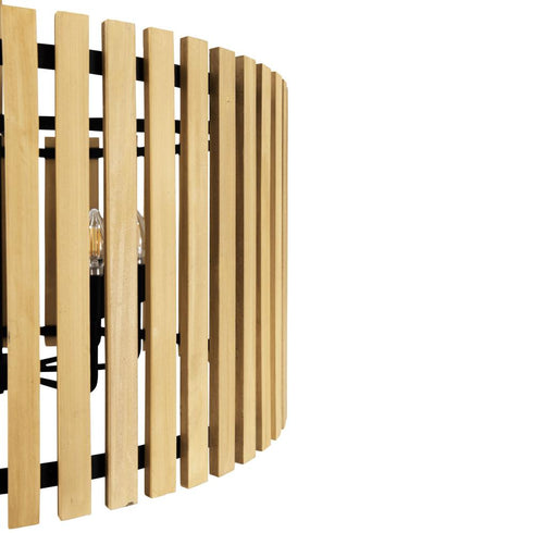 Varaluz Suratto 8 Light Pendant Matte Blac Honey Model: 387P08MBH