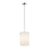 Varaluz Swirled 1 Light Pendant Chrome Model: AC1692