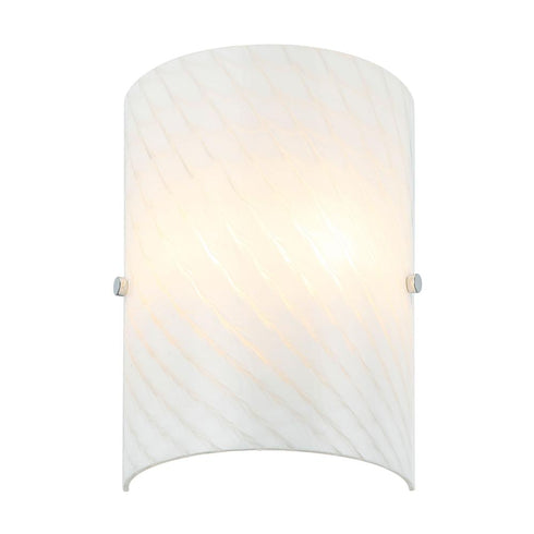 Varaluz Swirled 2 Light Sconce Chrome Model: AC1690
