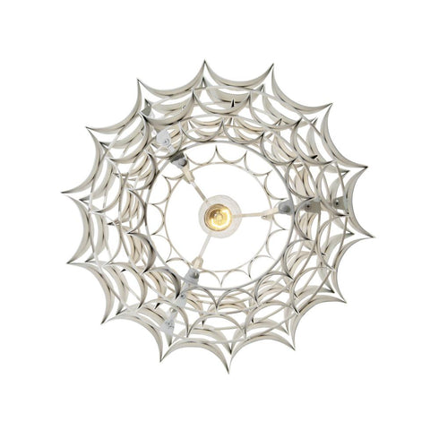 Varaluz Swoon 1 Light Pendant Matte White Model: 382P01MW