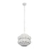 Varaluz Swoon 1 Light Pendant Matte White Model: 382P01MW