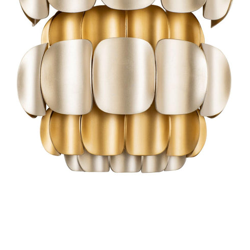 Varaluz Swoon 1 Light Sconce Antique Gol Gold Dust Model: 382W01AGGD