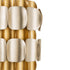 Varaluz Swoon 1 Light Sconce Antique Gol Gold Dust Model: 382W01AGGD