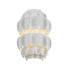Varaluz Swoon 2 Light Sconce Matte White Model: 382W02MW