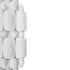 Varaluz Swoon 2 Light Sconce Matte White Model: 382W02MW