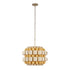 Varaluz Swoon 3 Light Pendant Antique Gol Gold Dust Model: 382P03AGGD