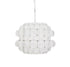 Varaluz Swoon 3 Light Pendant Matte White Model: 382P03MW