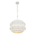 Varaluz Swoon 3 Light Pendant Matte White Model: 382P03MW
