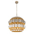 Varaluz Swoon 6 Light Pendant Antique Gol Gold Dust Model: 382P06AGGD