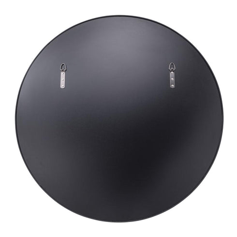 Varaluz Tablet 30 in Round Wall Mirror in Black Model: 458MI30BL