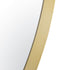 Varaluz Tablet 30 in Round Wall Mirror in Gold Model: 458MI30GO