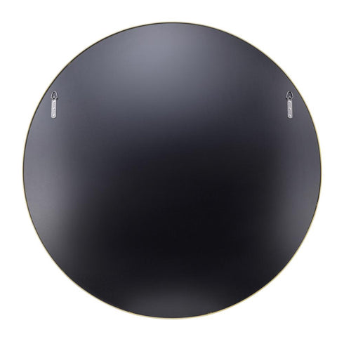 Varaluz Tablet 40 in Round Wall Mirror in Gold Model: 458MI40GO