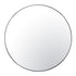 Varaluz Tablet 50 in Round Wall Mirror in Black Model: 458MI50BL