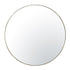 Varaluz Tablet 50 in Round Wall Mirror in Gold Model: 458MI50GO