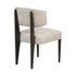 Varaluz Terra Dining Chair (Set of 2) Dark Brown Oa Ecru in Dark Brown Oak/Ecru Finish Model: 517CH21A