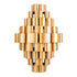 Varaluz Totally Tubular 2 Light Sconce Antique Gol Model: 369W02AGCB