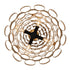 Varaluz Totally Tubular 4 Light Pendant Antique Gol Model: 369P04AGCB