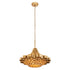 Varaluz Totally Tubular 6 Light Pendant Antique Gol Model: 369P06AGCB